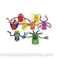 THE TERRIFYING FINGER MONSTER SET OF 5 ASSORTED FINGER PUPPETS by Accoutrements B00GO8A6KG